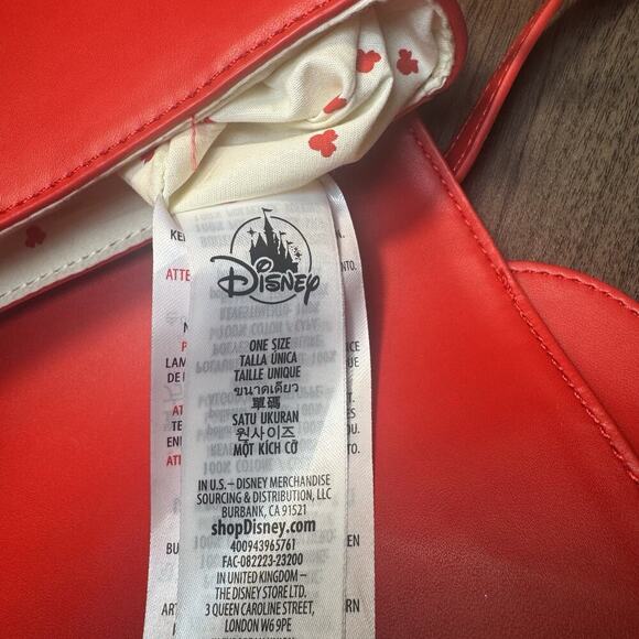 Girls Red & Black Minnie Mouse Ears Purse for Kids - Picture 5 of 9